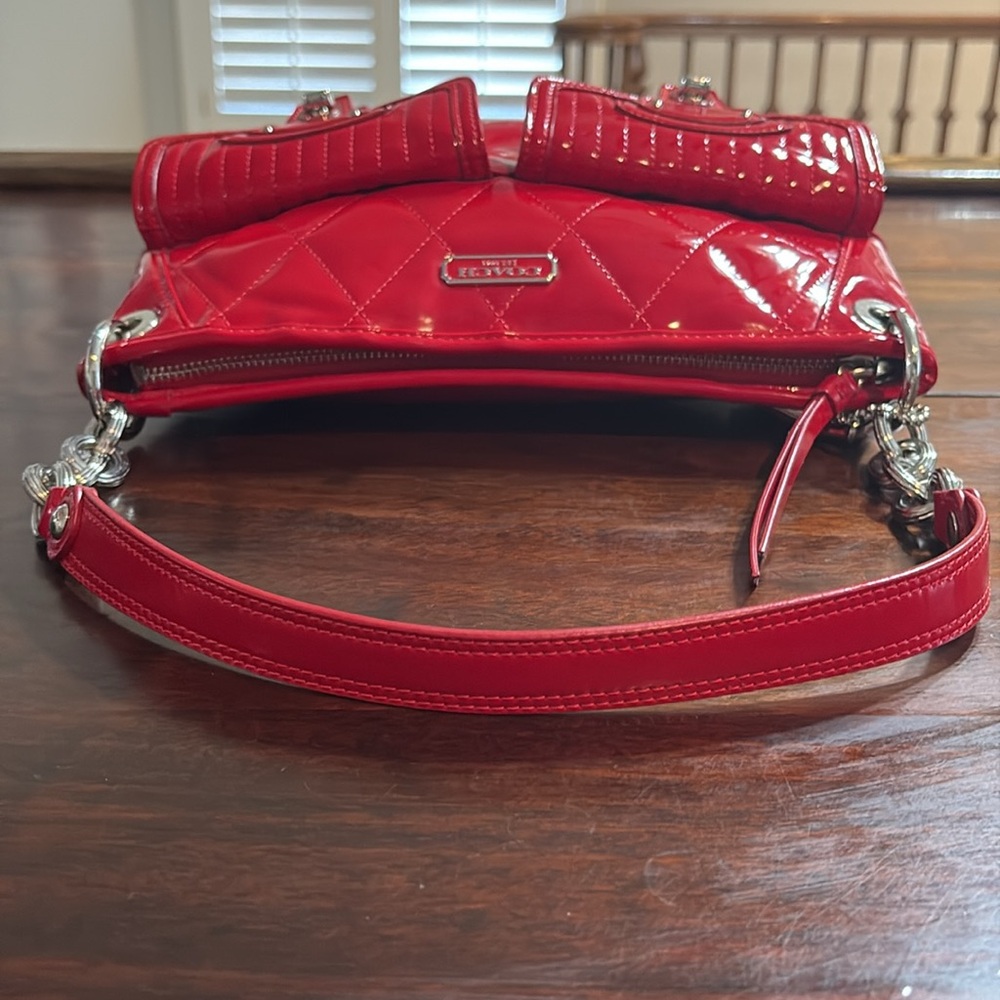 COACH Patent Leather Liquid Gloss Crossbody - Picture 8 of 17